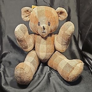Janes Studio Hand Crafted Vintage Wool High Quality Teddy Bear